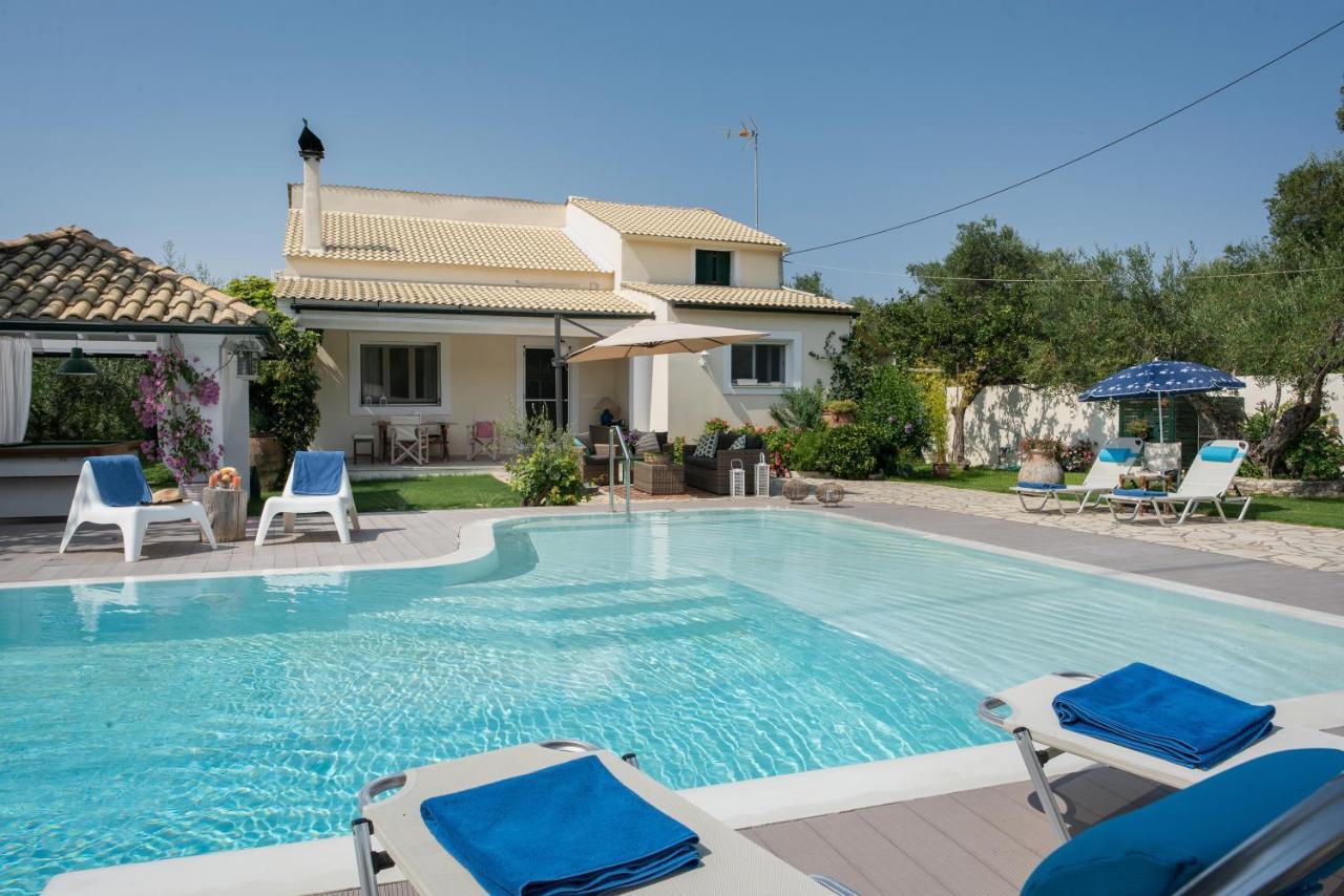 Corfu Villa Linea Línia Exteriör bild