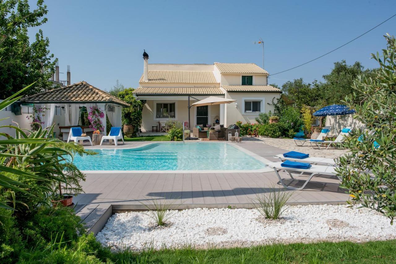 Corfu Villa Linea Línia Exteriör bild