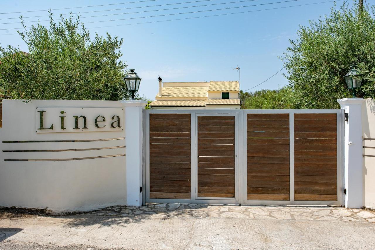 Corfu Villa Linea Línia Exteriör bild