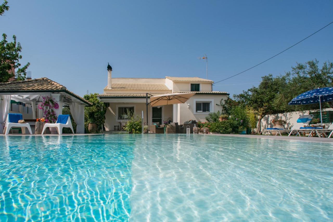 Corfu Villa Linea Línia Exteriör bild