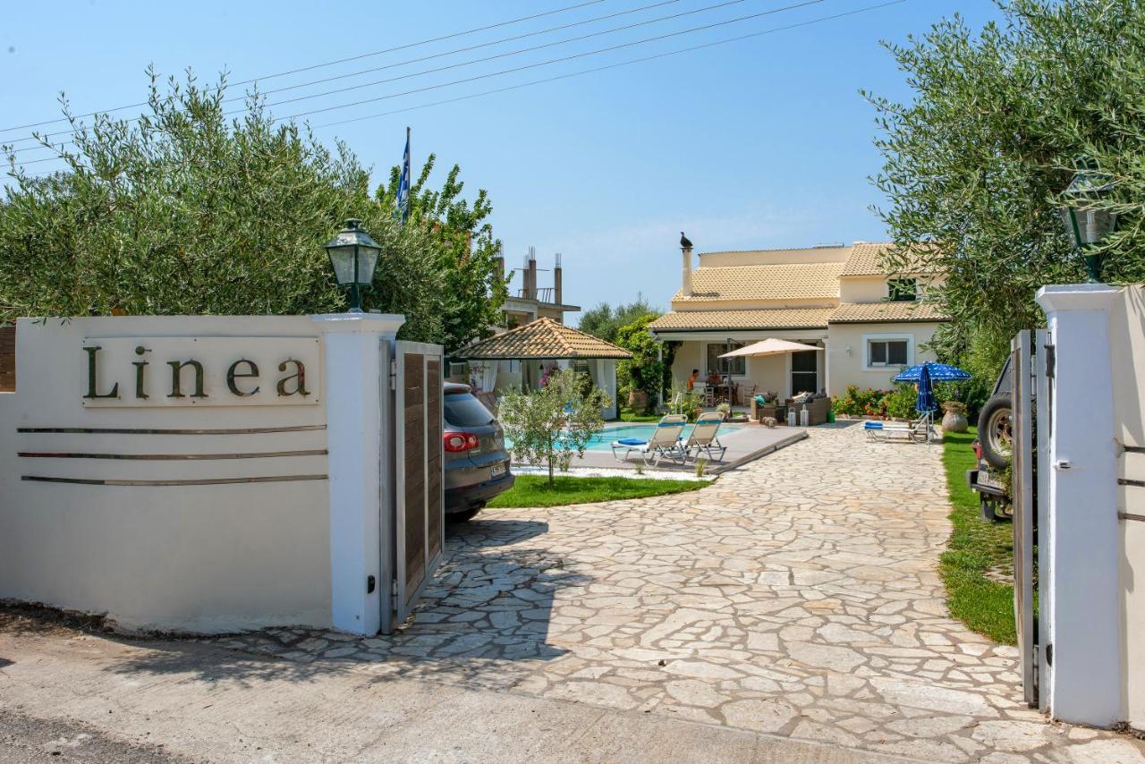 Corfu Villa Linea Línia Exteriör bild