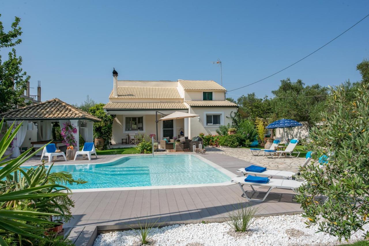 Corfu Villa Linea Línia Exteriör bild