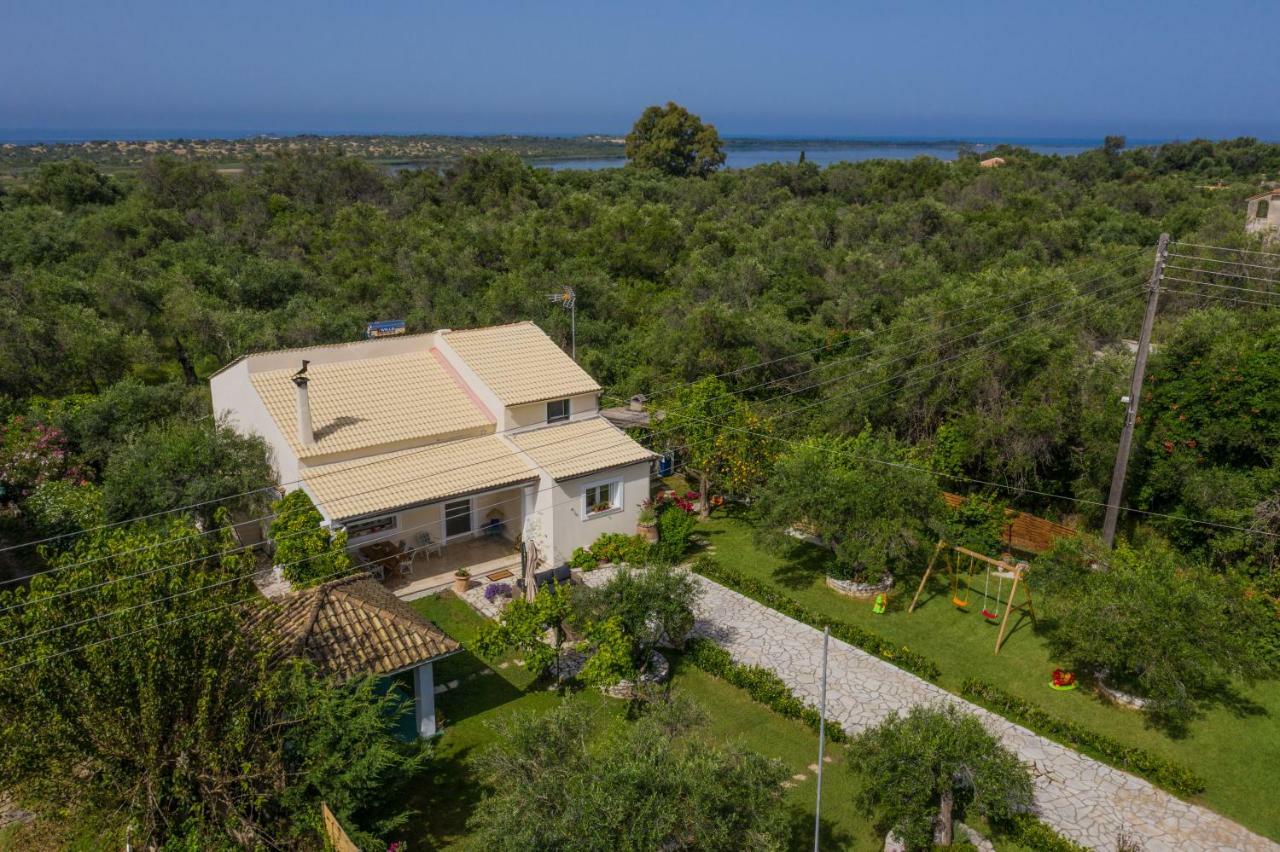 Corfu Villa Linea Línia Exteriör bild